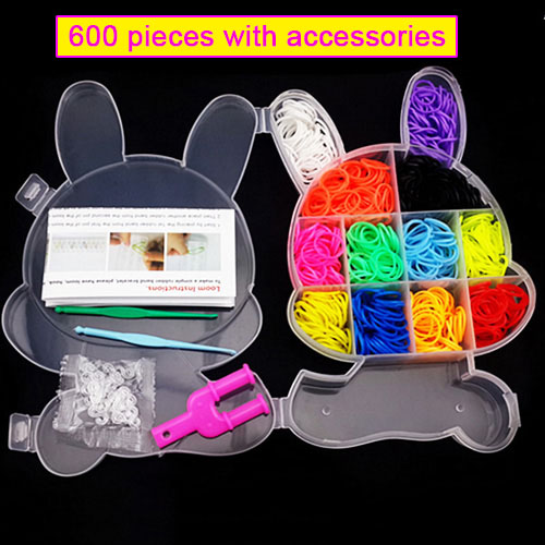 Colorful Rubber Bands Loom  El - Tools Workshop For Kids ulasan dan harga