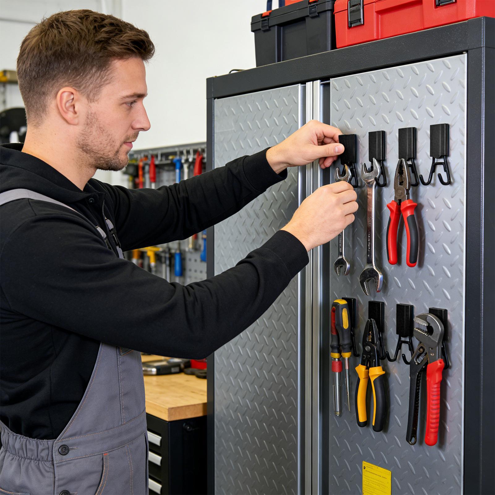 Strong Magnetic Utility Hook H - Workshop Tools Hanger ulasan dan harga