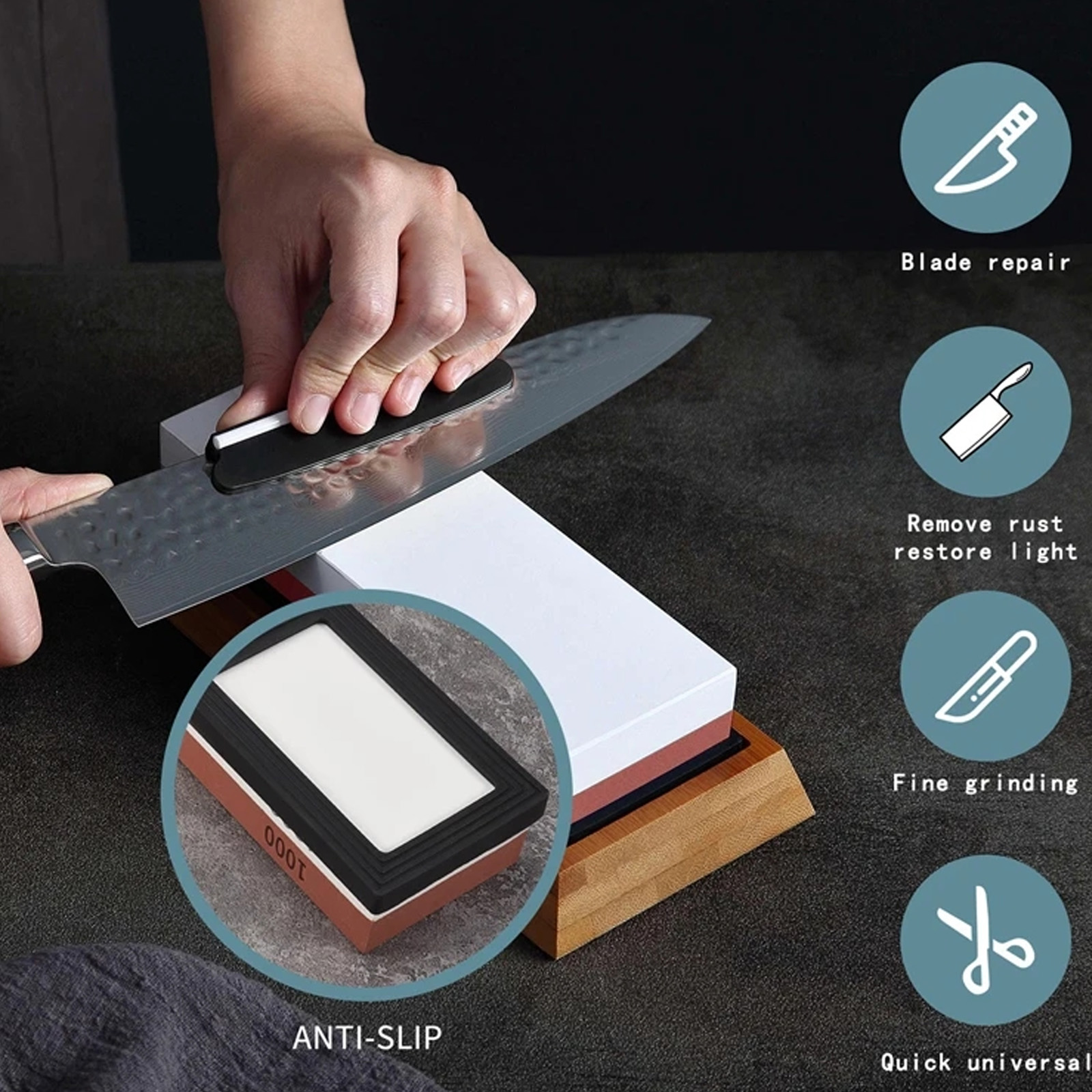 Whetstone Sharpening Stones Pr - Sharpening Stone Whetstone ulasan dan harga