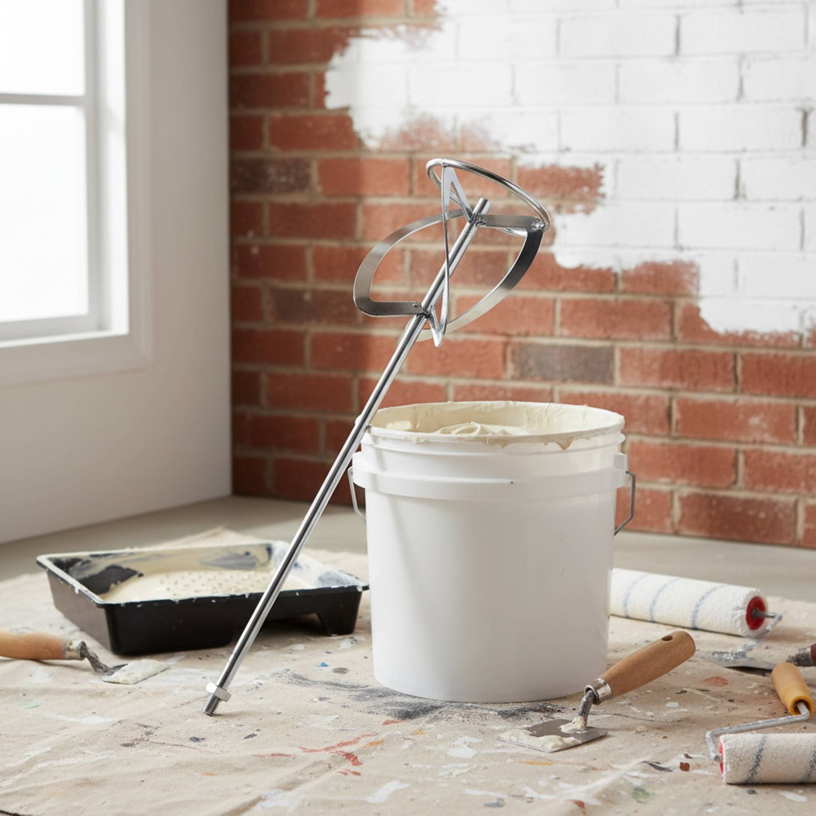 Cement Blender Paddle Sturdy D - Workshop Tools Types ulasan dan harga