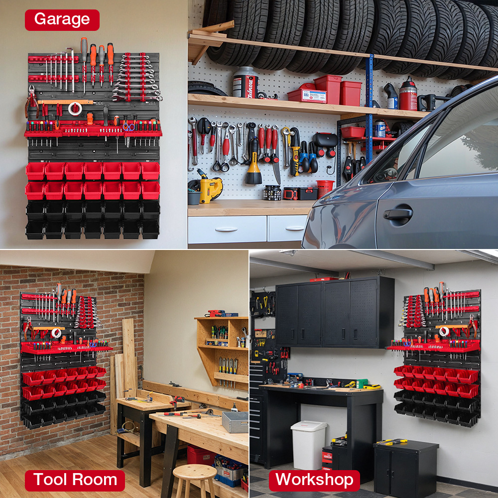 Tools Wall Storage Shelf Tool  - Workshop Tools Shelf ulasan dan harga