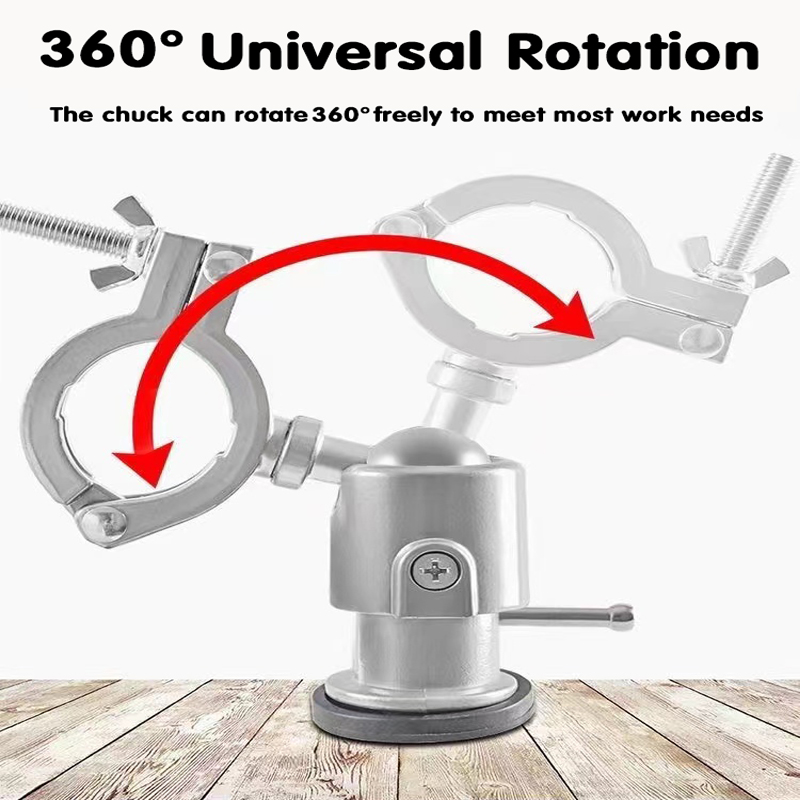 360°Table Swivel Vise Woodwork - Drill Press Bench ulasan dan harga