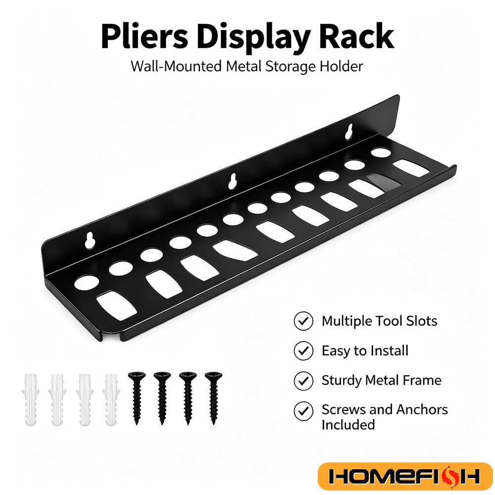 Wall Mount Tool Organizer Rack - Workshop Tools Hanger ulasan dan harga