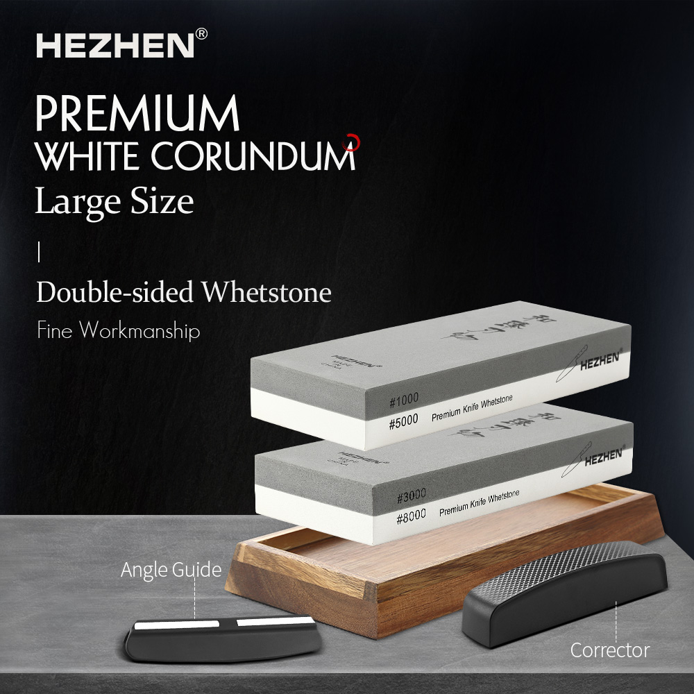 HEZHEN Kitchen Knife Diamond S - Sharpening Stone Whetstone ulasan dan harga
