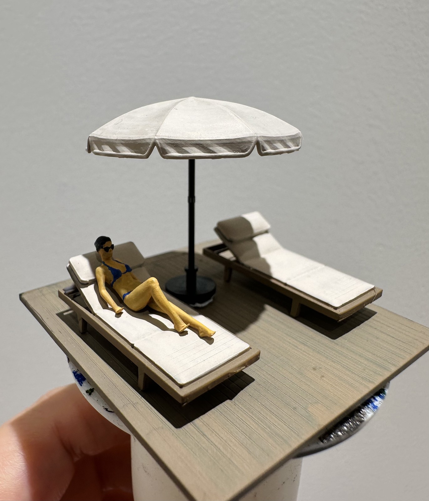 Diorama 1/64 Sun Bathing Micro - Tools Workshop For Kids ulasan dan harga