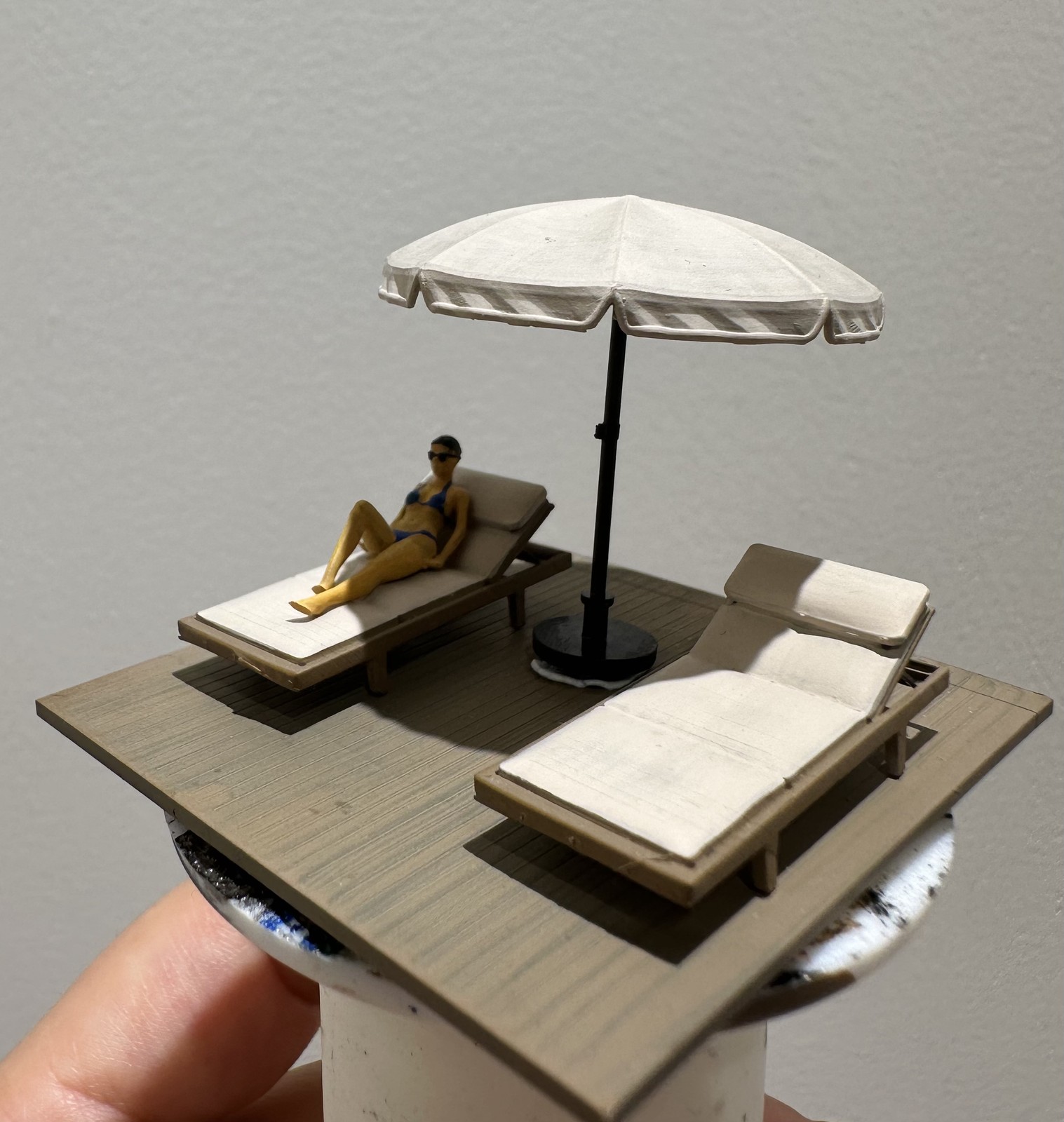 Diorama 1/64 Sun Bathing Micro - Tools Workshop For Kids ulasan dan harga