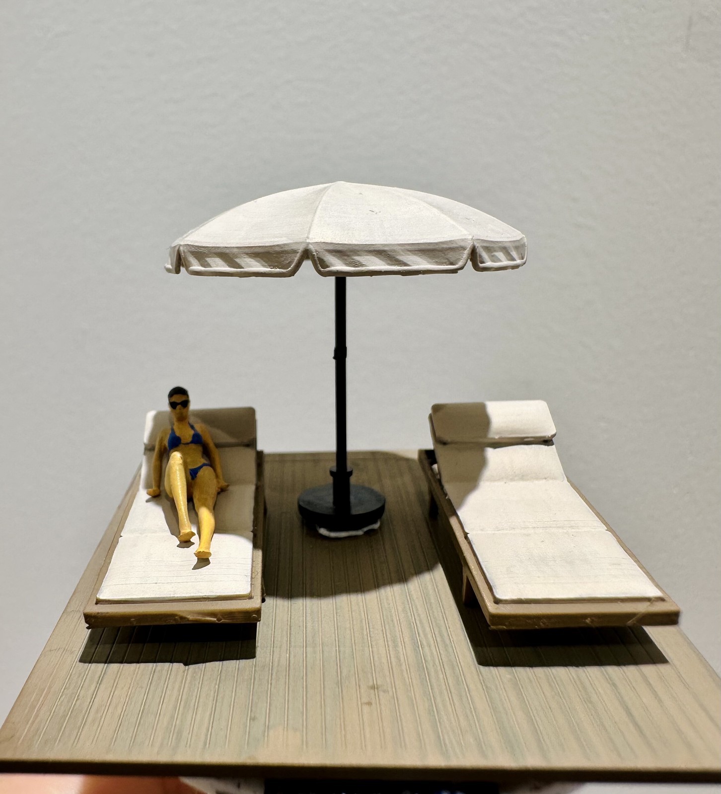 Diorama 1/64 Sun Bathing Micro - Tools Workshop For Kids ulasan dan harga
