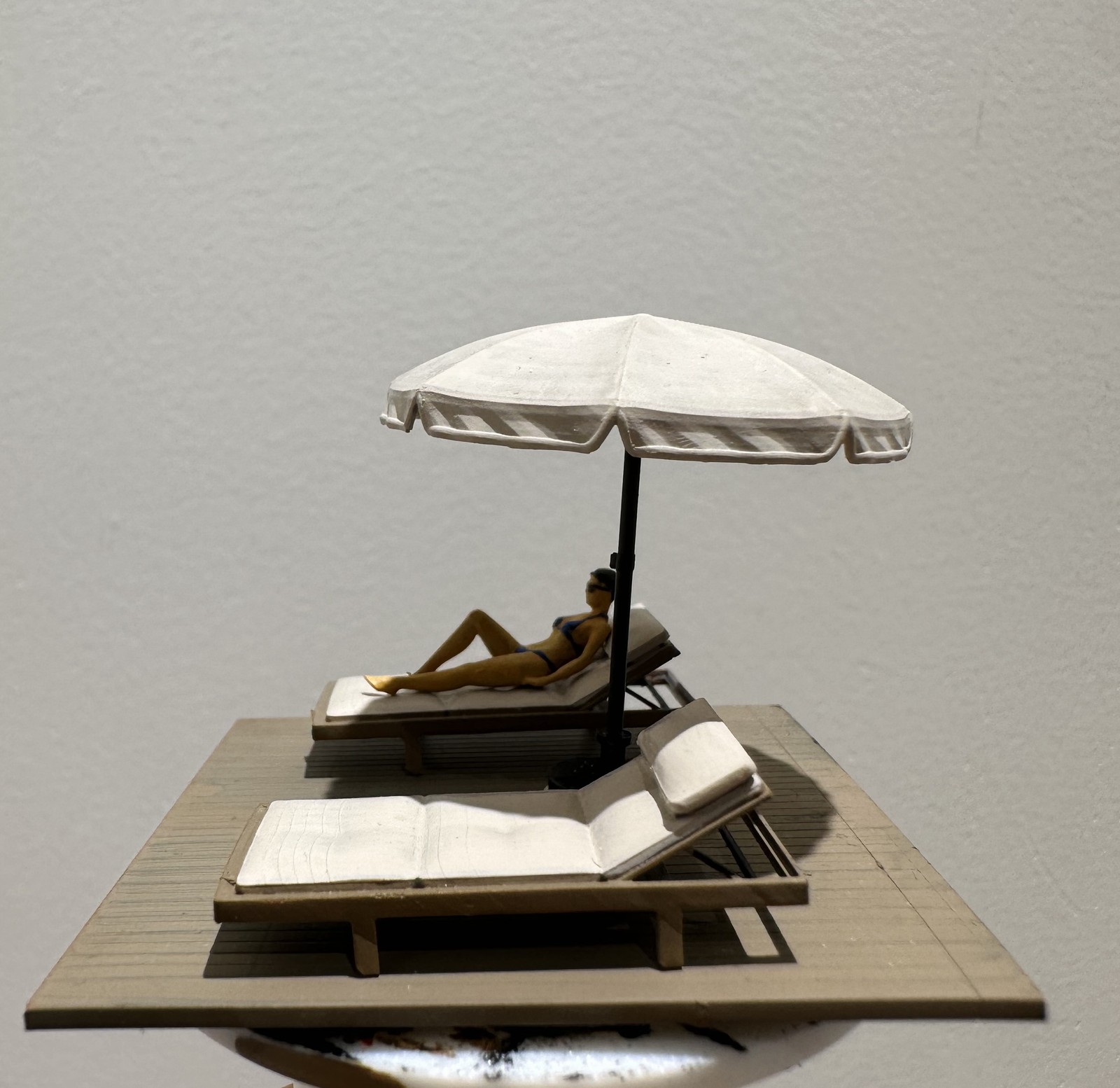 Diorama 1/64 Sun Bathing Micro - Tools Workshop For Kids ulasan dan harga