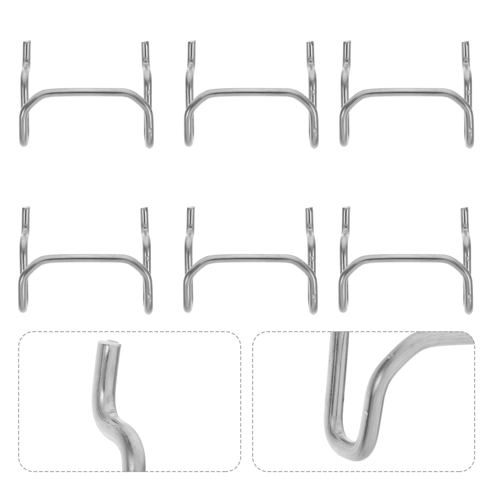 10Pcs Stainless Steel Pegboard - Workshop Tools Hanger ulasan dan harga