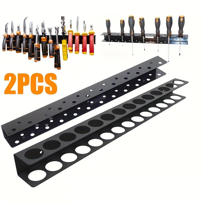 Steel Wall Mount Screwdriver W - Workshop Tools Hanger ulasan dan harga