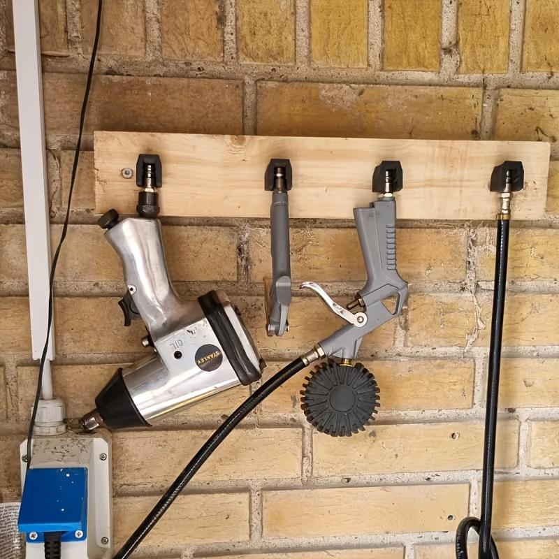 4Pcs Pneumatic Air Tool Wall M - Workshop Tools Hanger ulasan dan harga