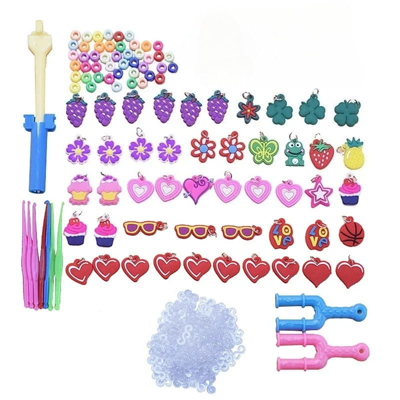 DIY Handmade Rubber Bands Loom - Tools Workshop For Kids ulasan dan harga