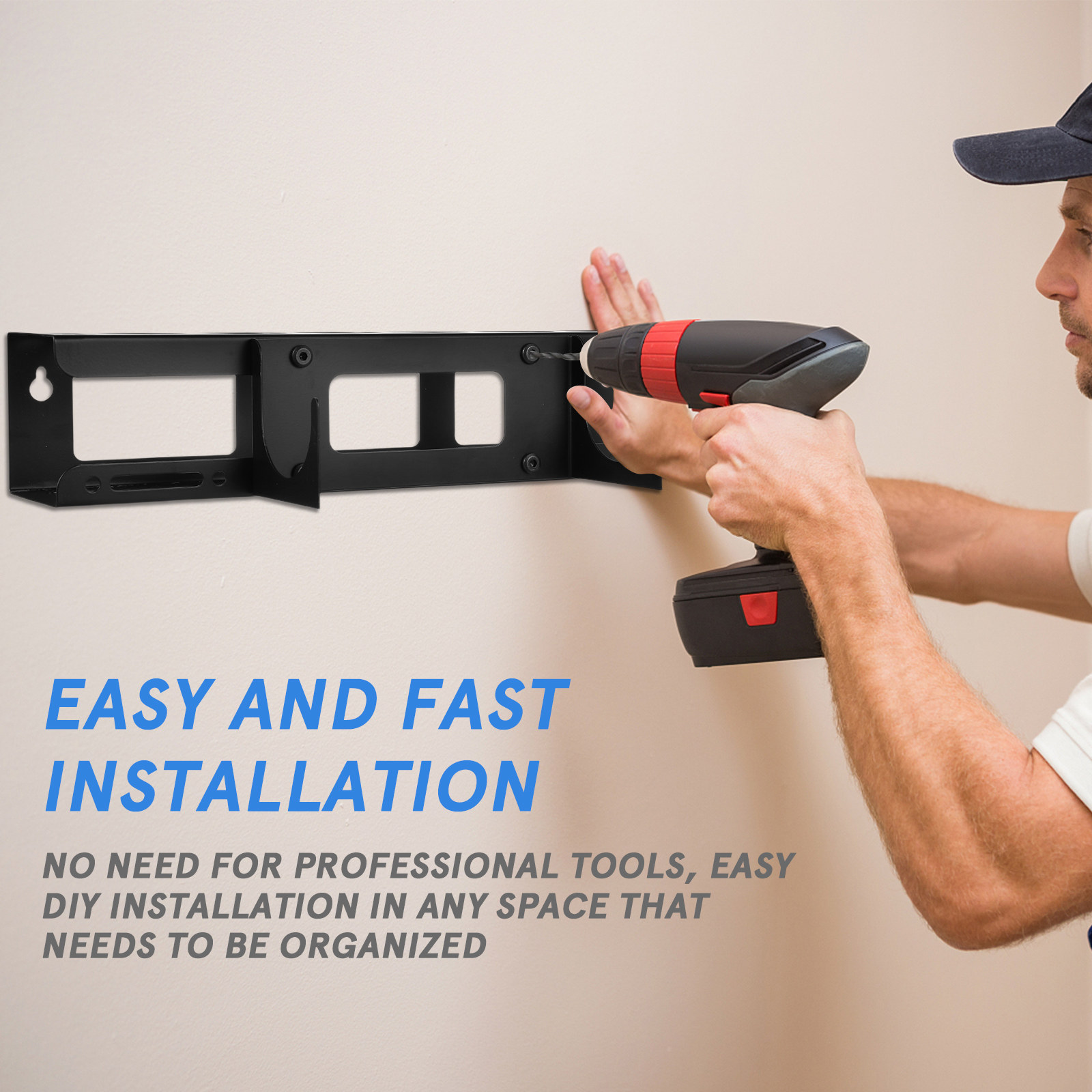 Wall Tool Organizer Heavy-Duty - Workshop Tools Shelf ulasan dan harga
